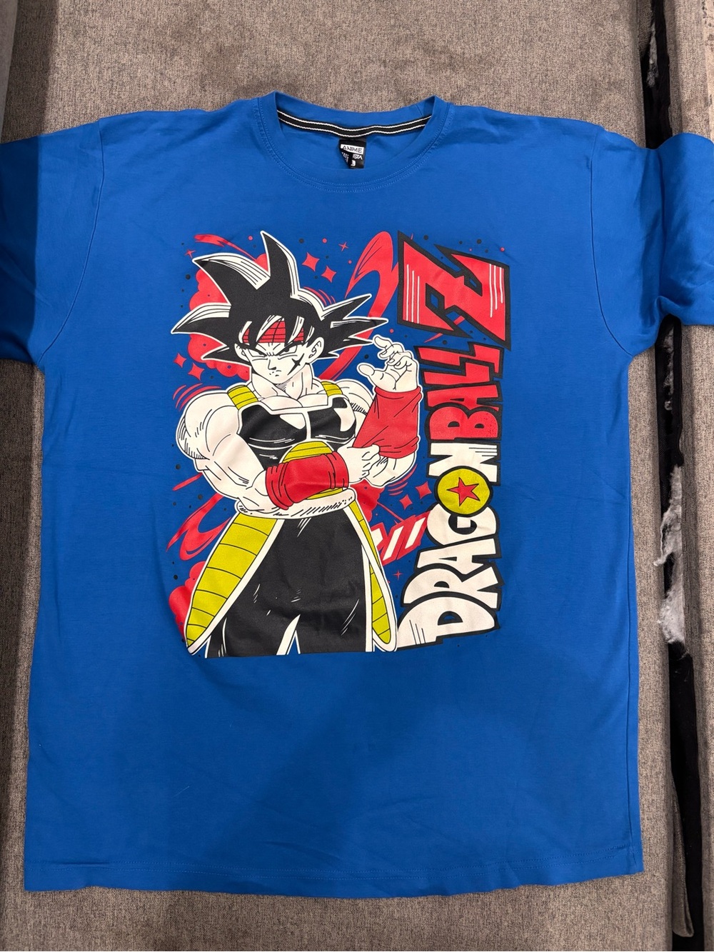 Blue Dragon Ball Z Graphic Tee - Mens Crew Neck Shirt
